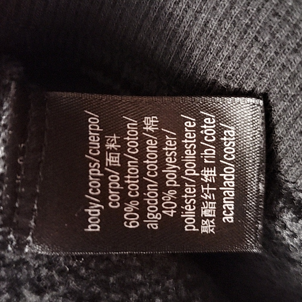 Victoria Secret Sport Black Zip-Up Hoodie Size XS/S - Picture 6 of 6